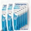 Interprox Plus Conical 3mm-5mm - Blauw - Ragers - 3 X 6 Stuks - Voordeelpakket