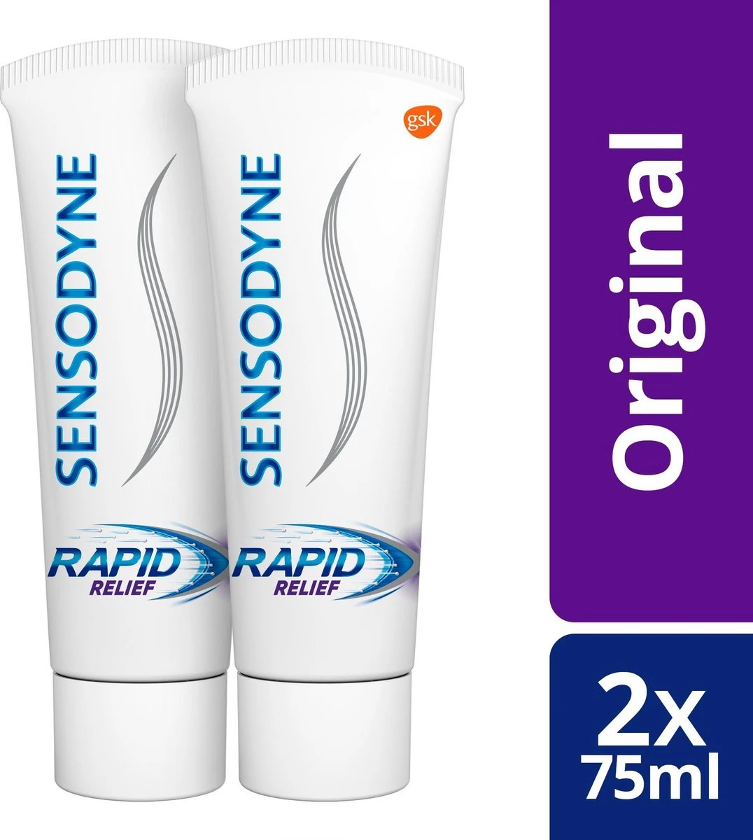 Sensodyne Rapid Relief - 2 X 75 ML- Tandpasta