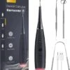 DynaBright Elektrische Tandsteen Verwijderaar - 5 Standen - 5 Delig - Incl. Professionele Tandarts Set - Tandplak - Zwart - Tong Schraper - USB - Tand Verzorging