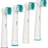 Merkloos Universele Opzetborstel - 4 Stuks - Geschikt Voor Oral-B- Borstel Met Zachte Haren-
