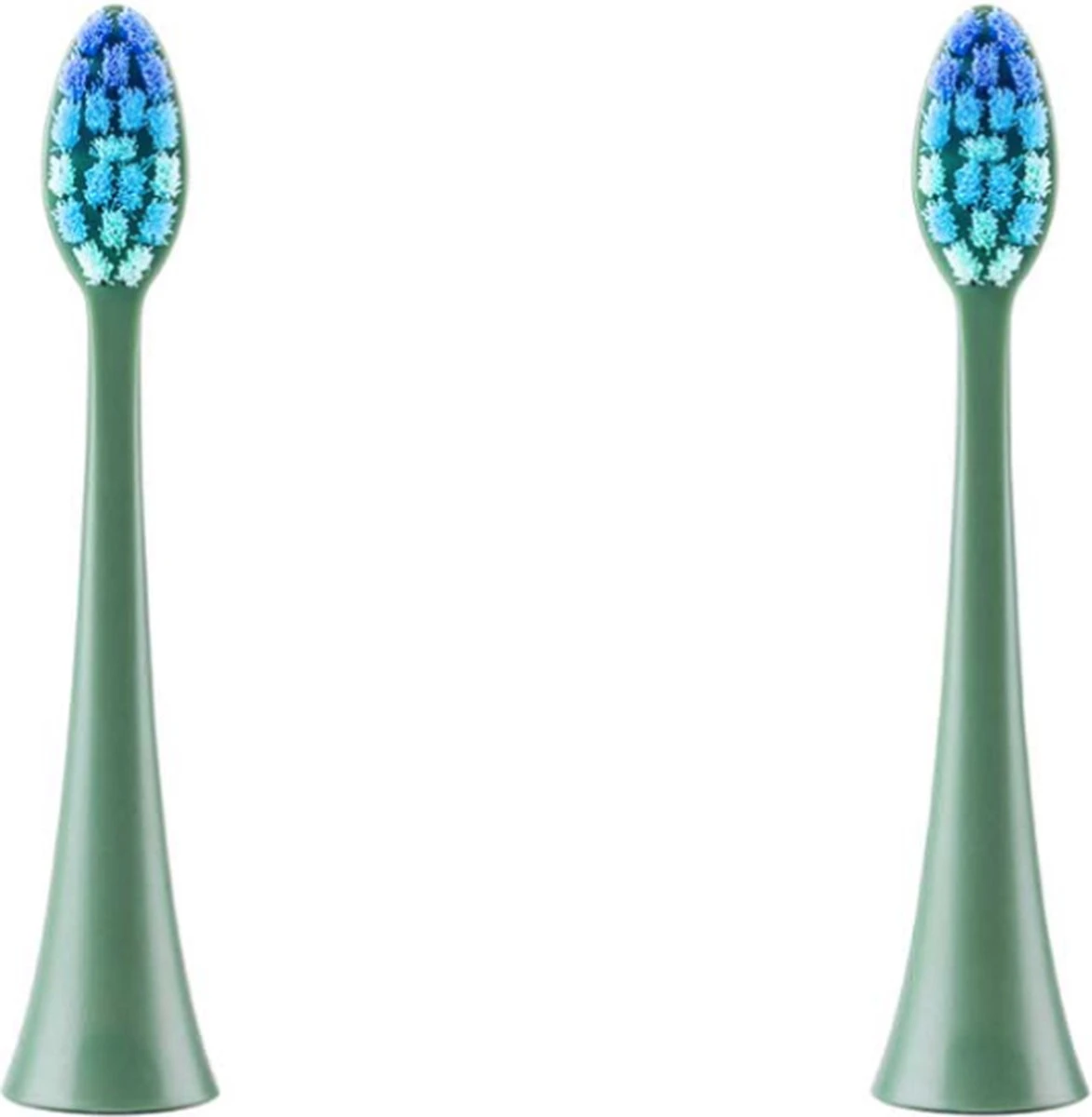 Hyundai Electronics – Elektrische Tandenborstel – Opzetborstel – Groen – 2 Stuks - Afbeelding 2