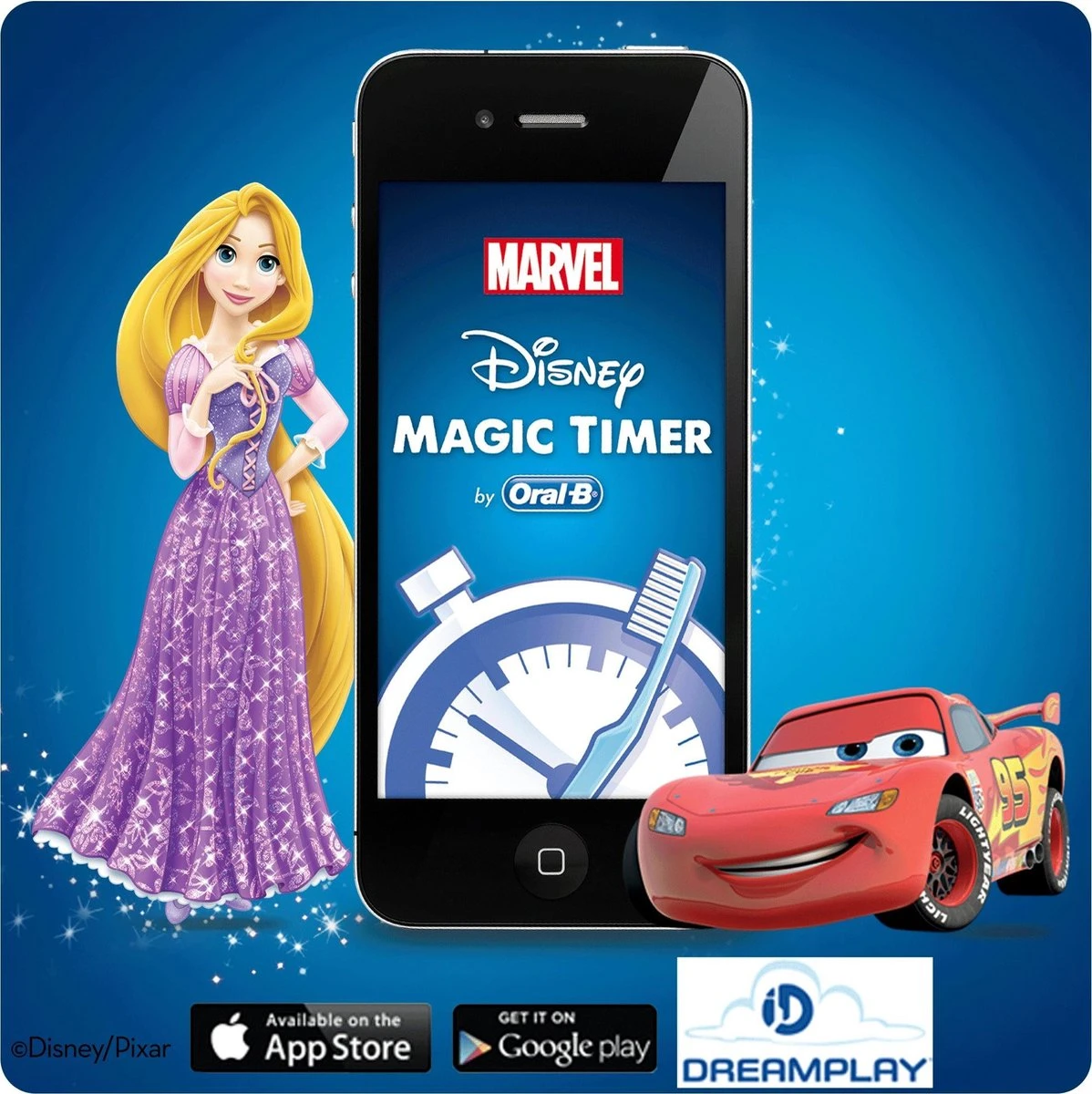 Oral B Oral-B Stages Power Kids Tandenborstel Op Batterijen Cars - Afbeelding 5