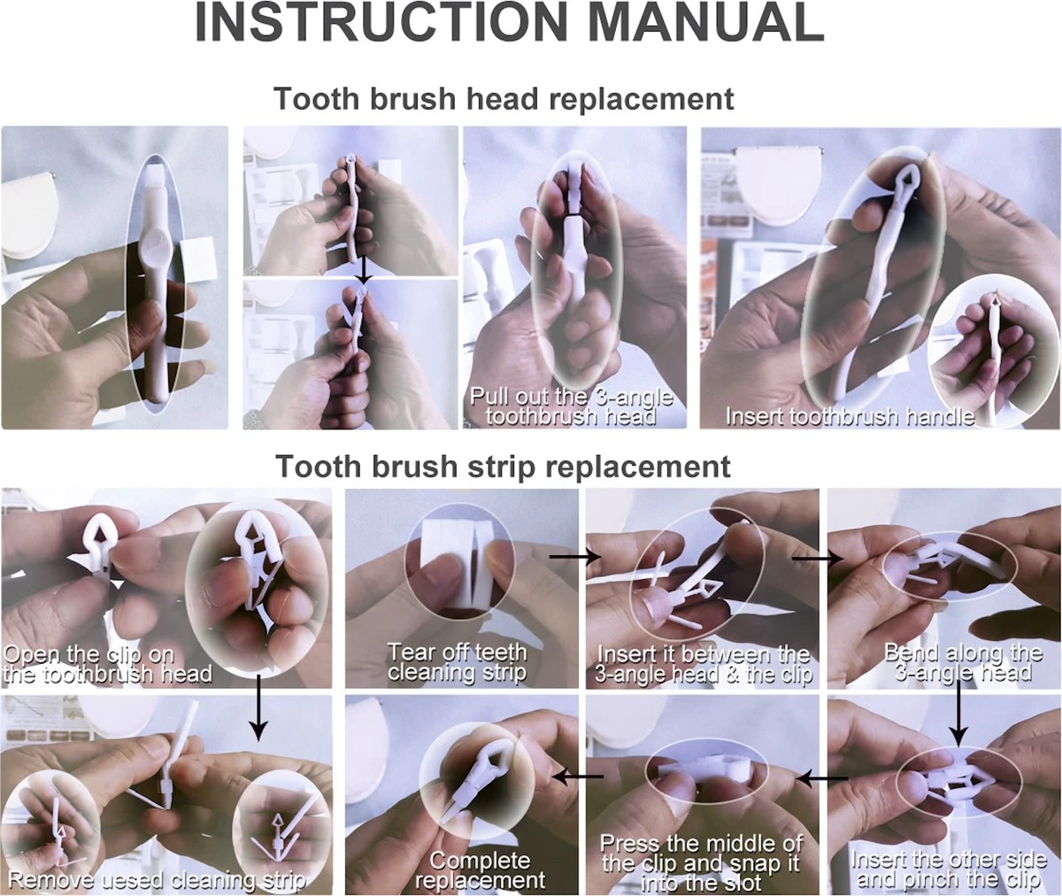 Moist-R Teeth Whitening Stick (2X) En 5 Refills - Thuis Tanden Bleken - Witte Tanden - Afbeelding 3