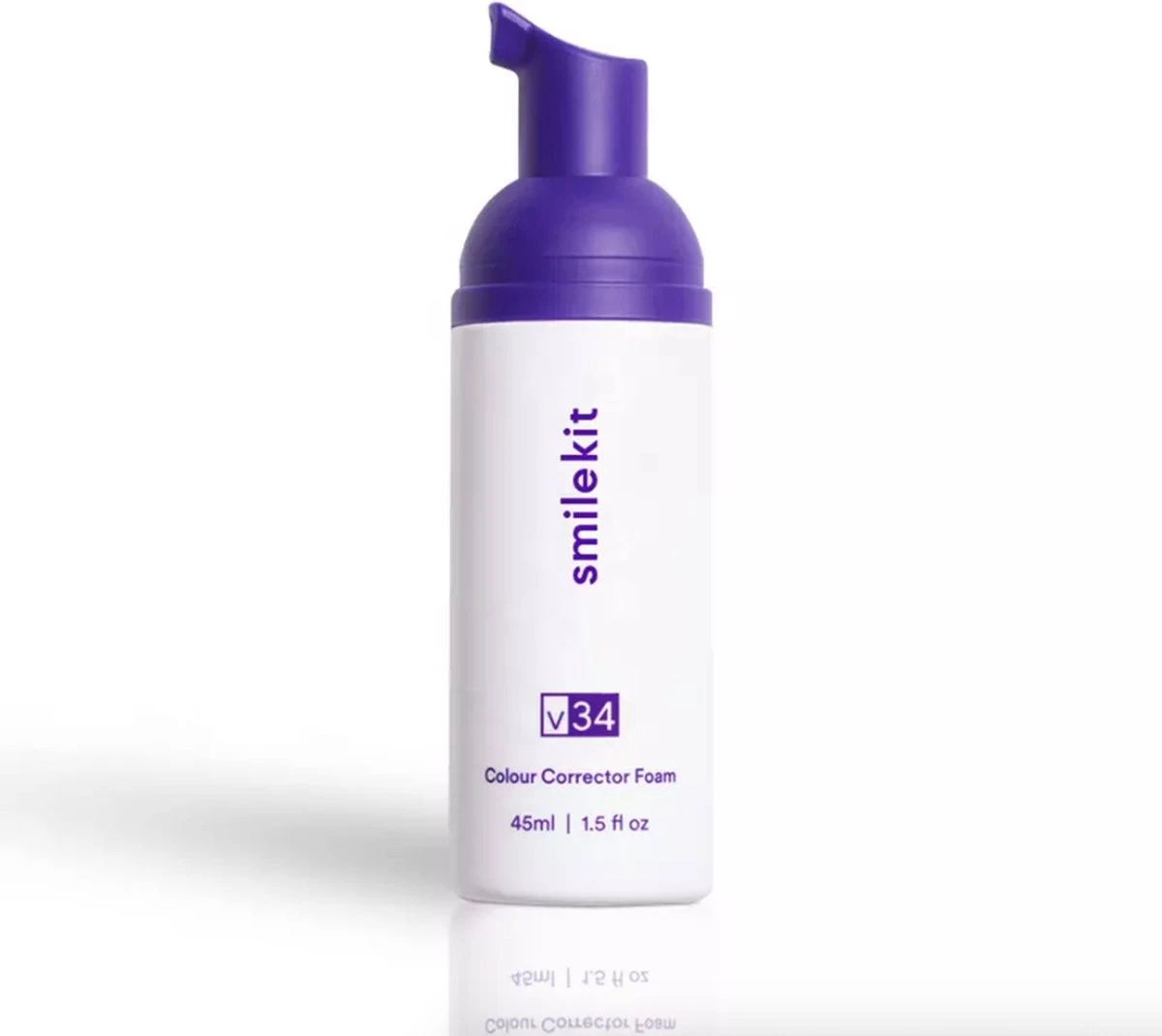 Smilekit V34 Colour Corrector Foam - Witte Tanden - Paarse Tandpasta - Teeth Whitening - Hismile