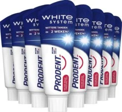 Prodent Whitening System Tandpasta - 12 X 75 Ml - Voordeelverpakking