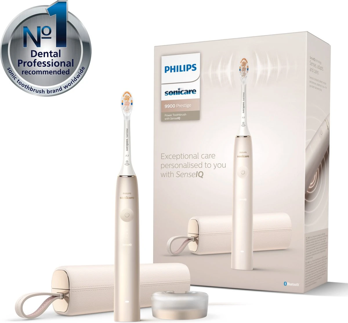 Philips Sonicare Prestige 9900 HX9992/11 - Elektrische Tandenborstel Met SenseIQ - Afbeelding 2