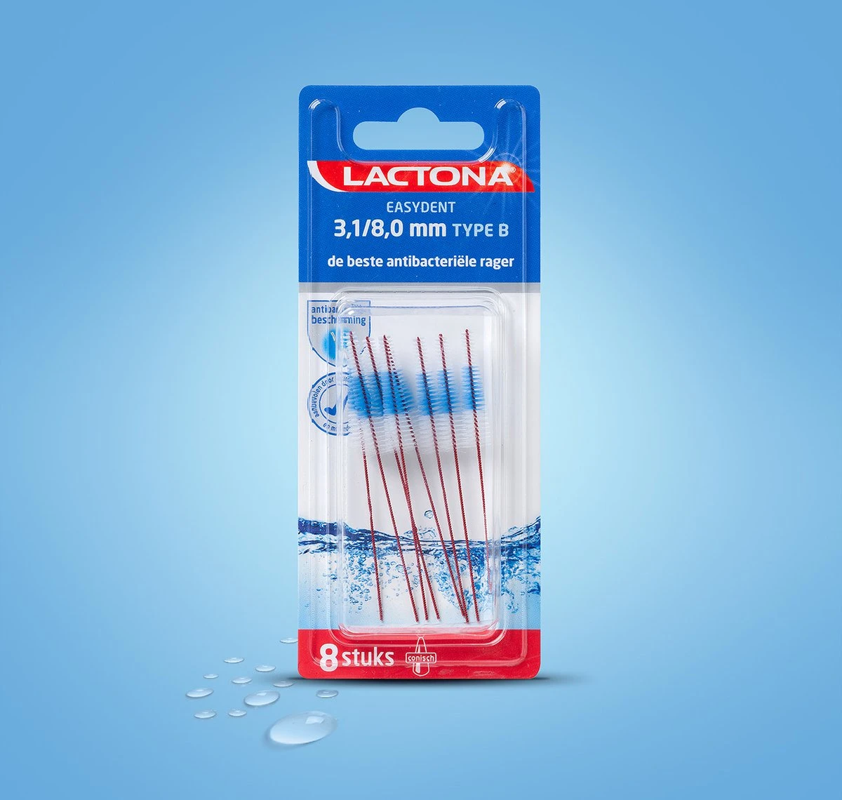 Lactona Ragers Easydent 3,1-8,0 Mm Type B - Tandenrager - 8 Stuks - Afbeelding 5