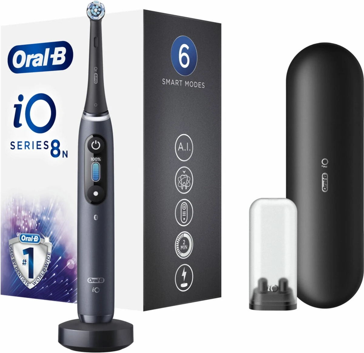 Oral B Oral-B IO 8n - Elektrische Tandenborstel - Zwart - Afbeelding 14