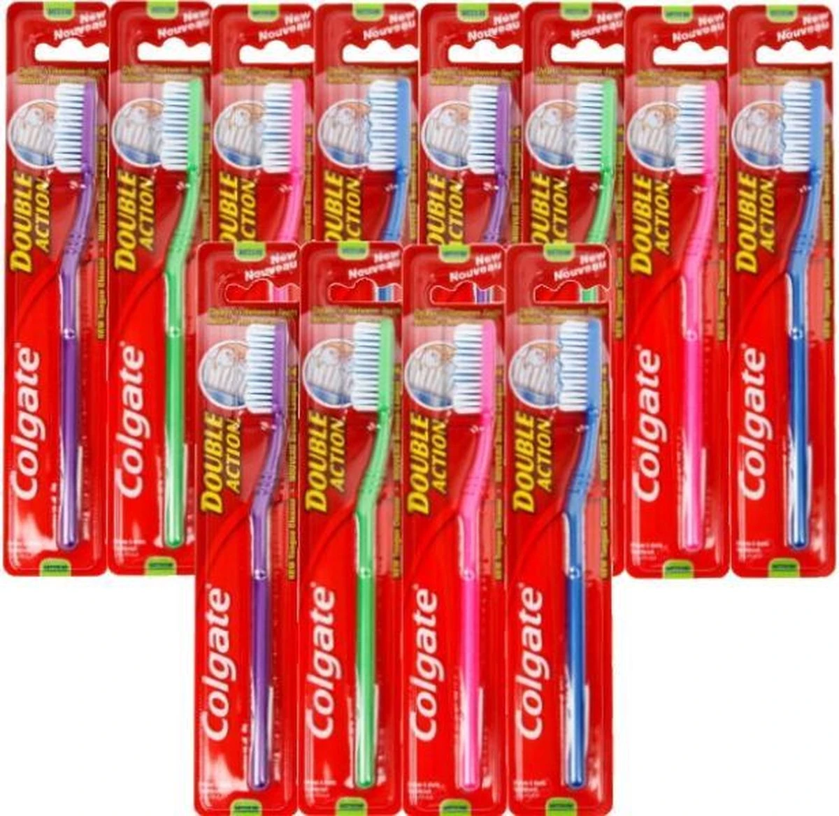 Colgate® 12x Colgate Double Action Tandenborstel - Afbeelding 2