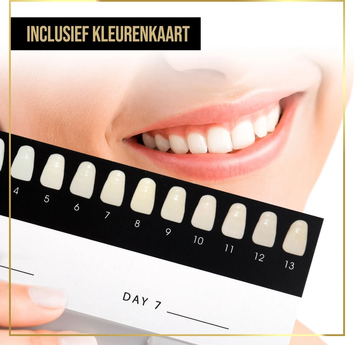 The Million Dollar Smile® Tandenbleekset Geschikt Voor Gevoelige Tanden - Zonder Peroxide (0%) - Wittere Tanden - 100% Natuurlijk - Tanden Bleken - Tandenblekers - Teeth Whitening Kit - Geen Gevoelige Tanden - Afbeelding 8
