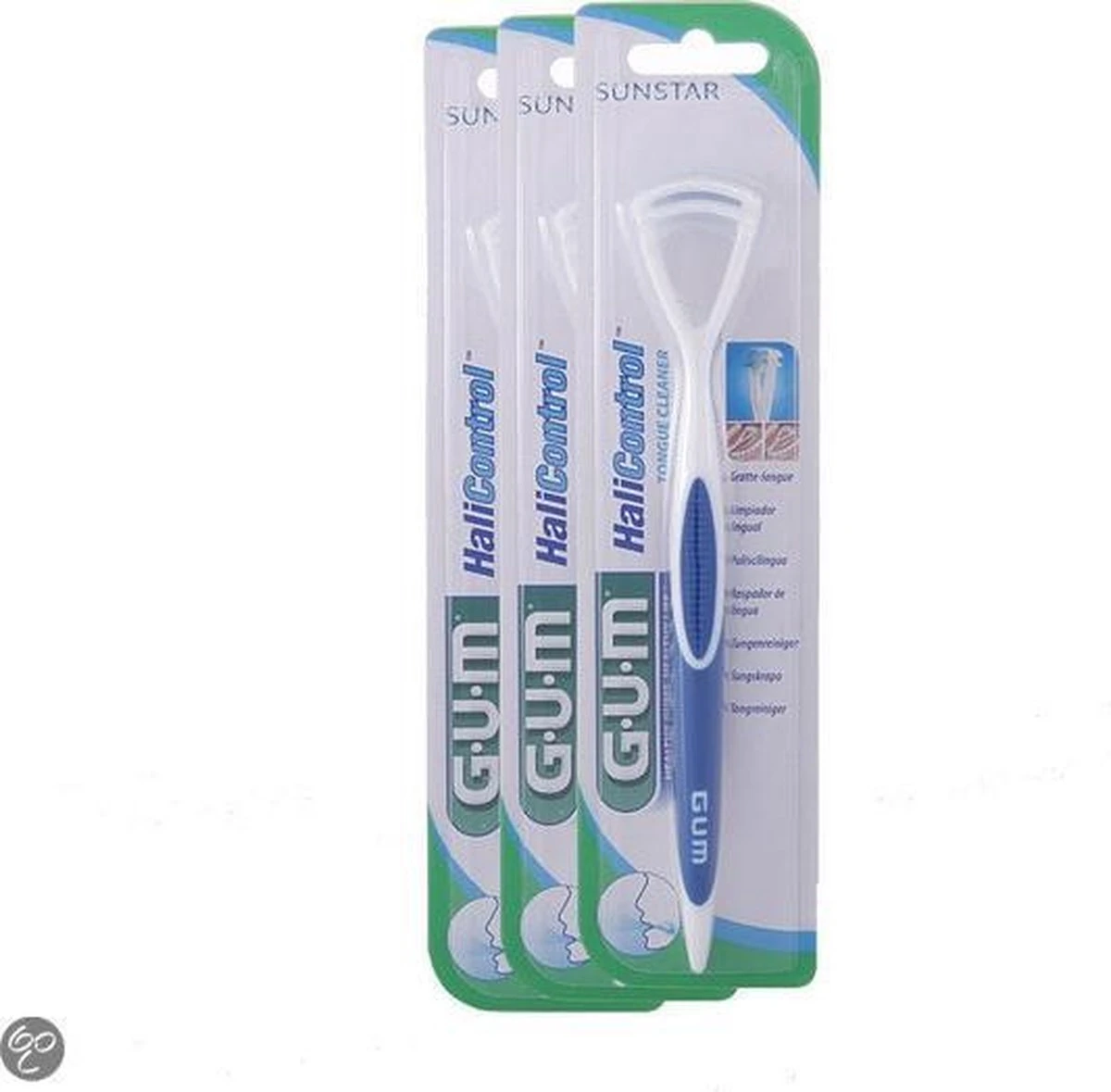 GUM® Gum Tong Reiniger - 3 Stuks - Voordeelverpakking
