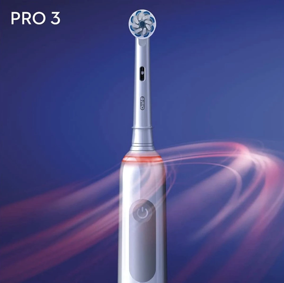 Oral B Oral-B Pro 3 - 3500 - Witte Elektrische Tandenborstel + Reisetui - Afbeelding 5