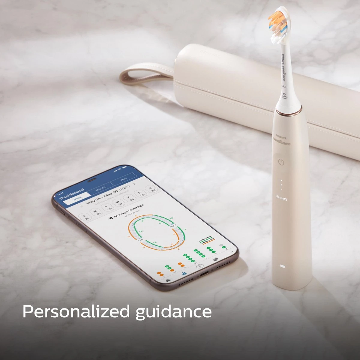 Philips Sonicare Prestige 9900 HX9992/11 - Elektrische Tandenborstel Met SenseIQ - Afbeelding 19