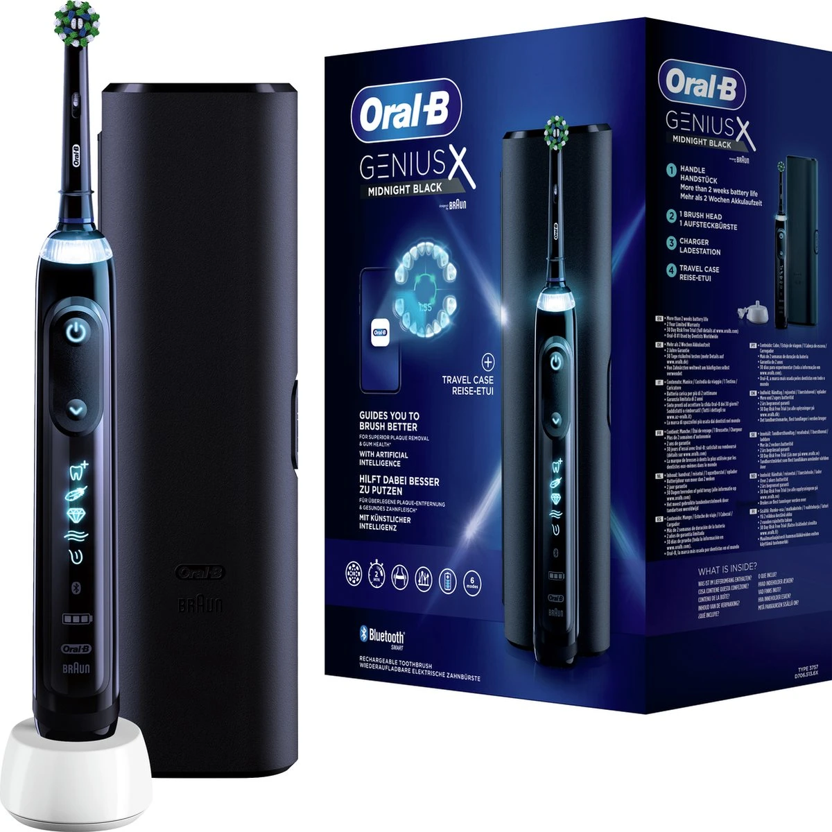 Oral B Oral-B Genius X Elektrische Tandenborstel - Zwart