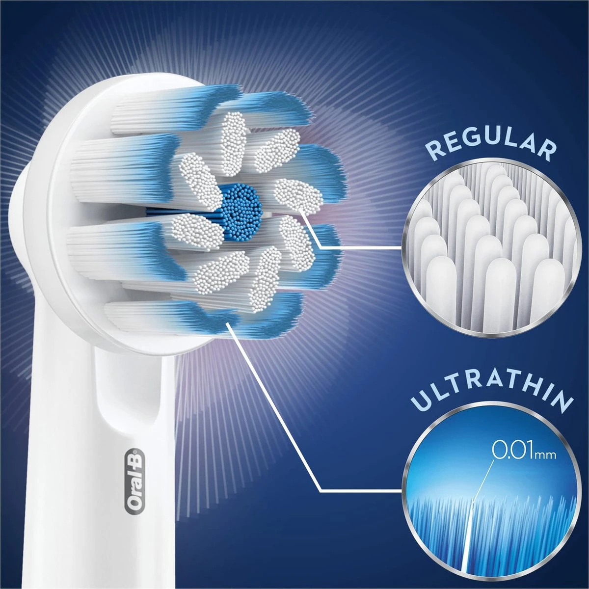 Oral B Oral-B Sensitive Clean - Opzetborstels - 4 Stuks - Afbeelding 5