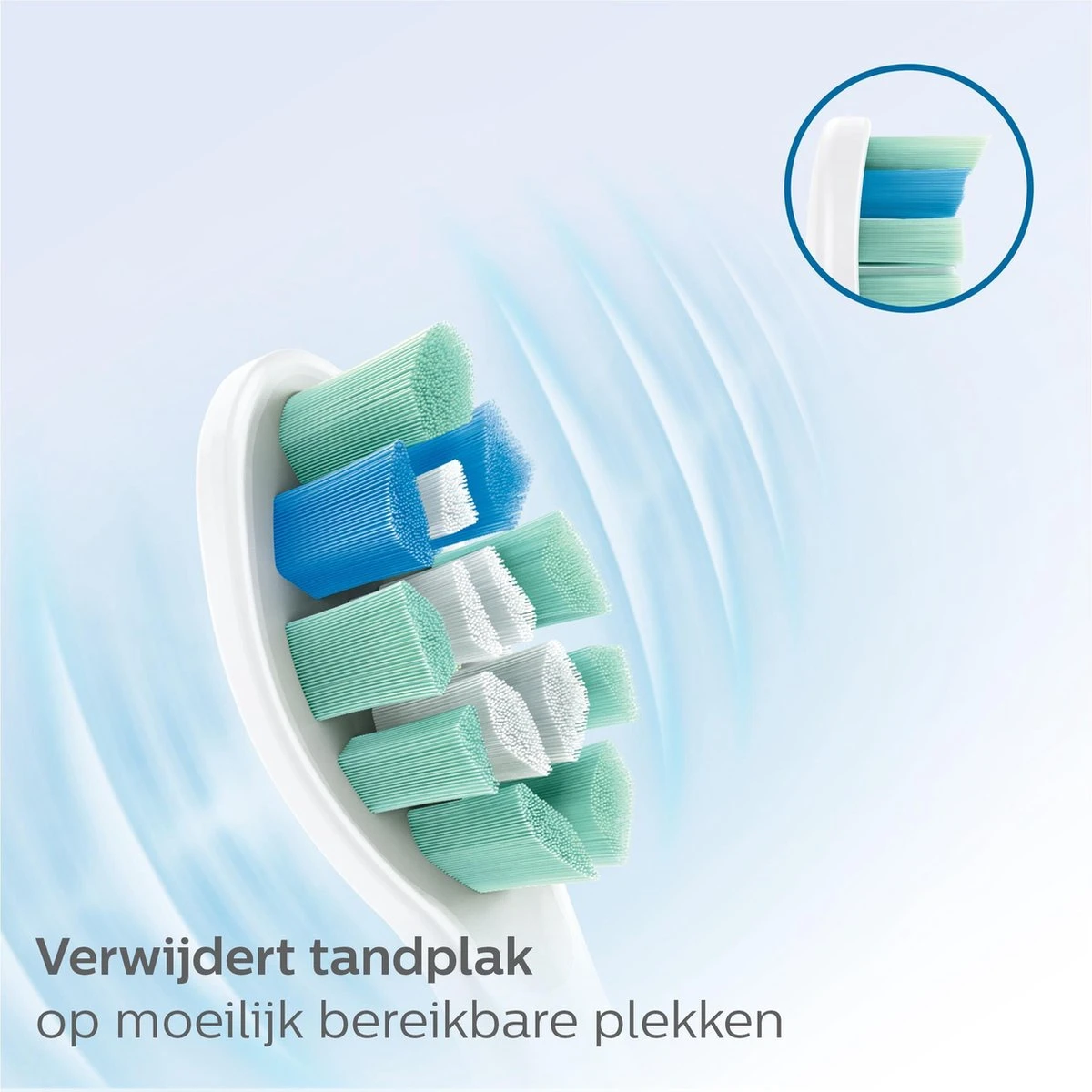 Philips Sonicare C2 Optimal Plaque Defence HX9022/10 - Opzetborstels - 2 Stuks - Afbeelding 10