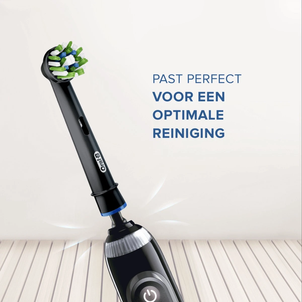 Oral B Oral-B CrossAction - Met CleanMaximiser-technologie - Opzetborstels - Zwart - 8 Stuks - Afbeelding 2