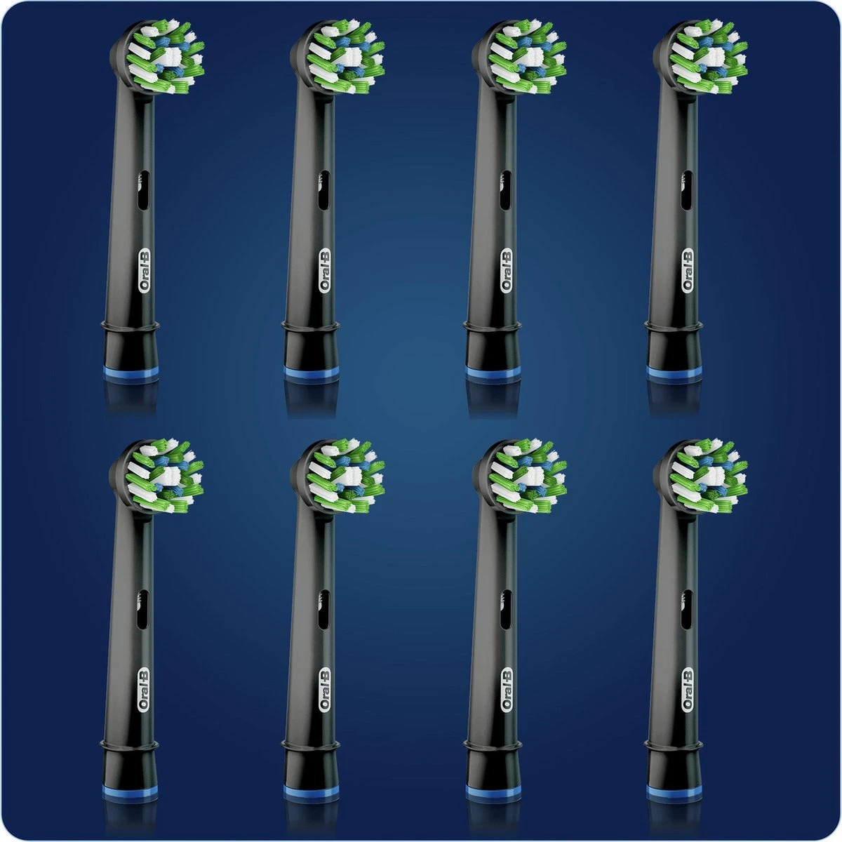 Oral B Oral-B CrossAction - Met CleanMaximiser-technologie - Opzetborstels - Zwart - 8 Stuks - Afbeelding 9