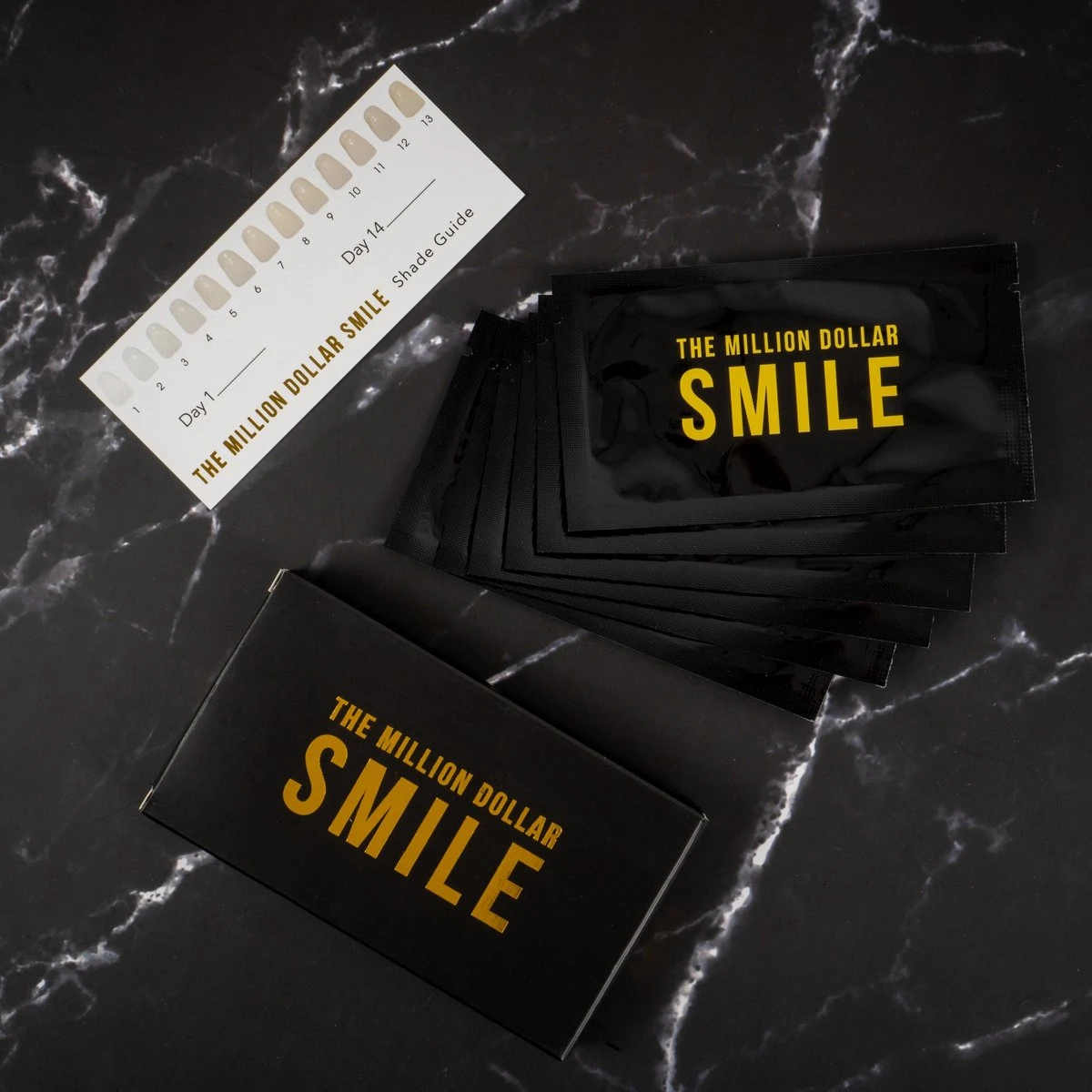 The Million Dollar Smile® - Teeth Whitening Strips - Crest Whitestrips -Tandenbleken - 28 Bleekstrips - 14 Behandelingen - Professionele Tandenbleek Strips - Tandenblekers - Wittere Tanden - Zonder Peroxide - Tanden Bleken - - Afbeelding 6