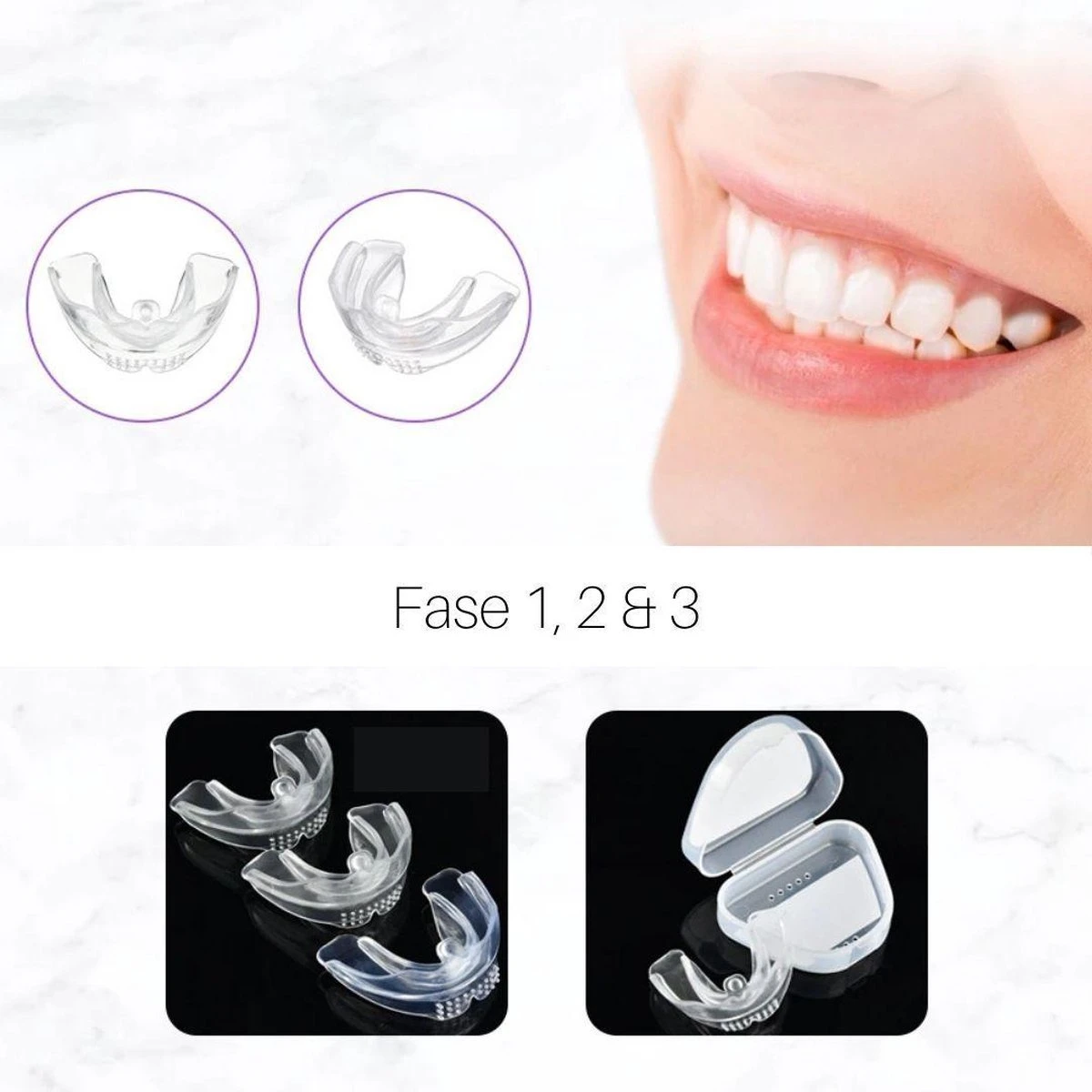 Edoir Rechte Tanden Beugel - Retainer Voor Rechte Tanden - Rechte Tanden Bitje - Afbeelding 5