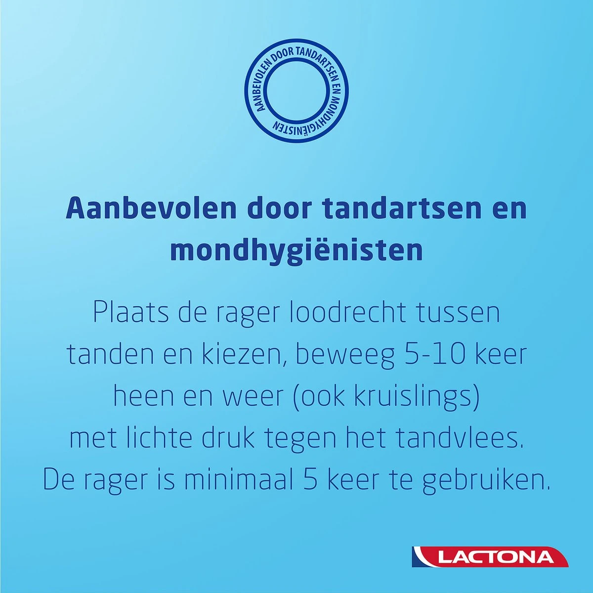 Lactona Ragers Easygrip 1,9 Mm Ultra Small - Tandenrager - 6 Stuks - Afbeelding 3