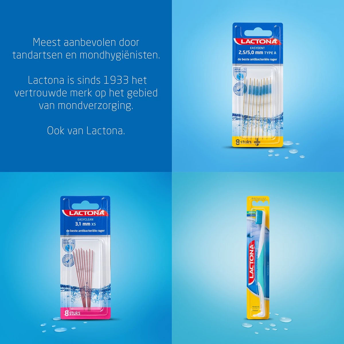 Lactona Ragers Easygrip 1,9 Mm Ultra Small - Tandenrager - 6 Stuks - Afbeelding 7