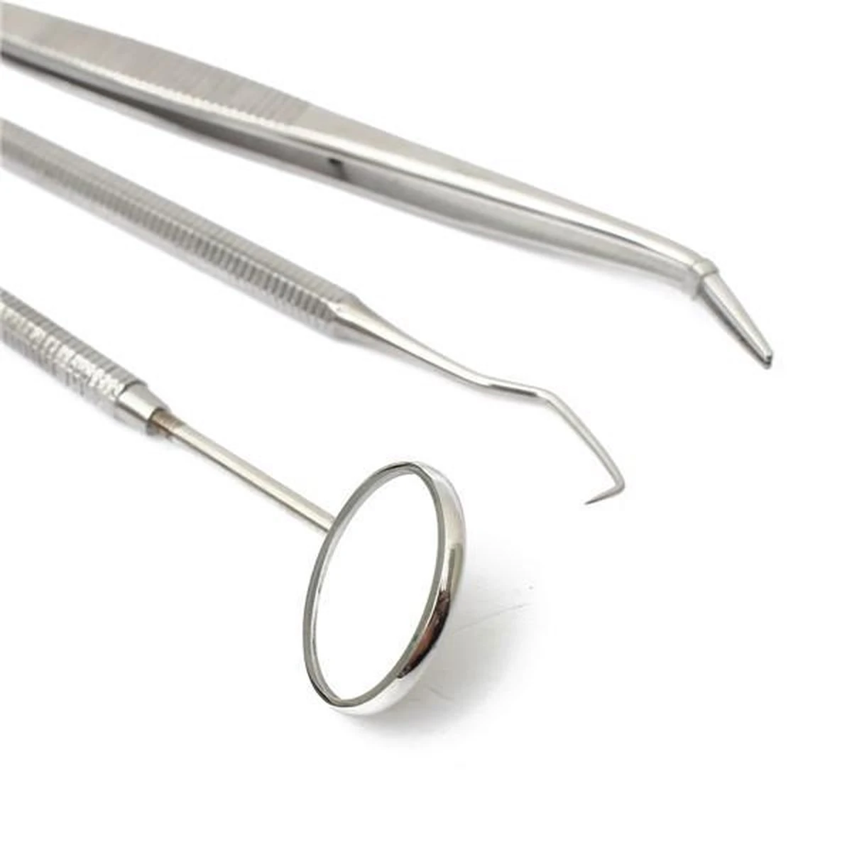 Tandarts Mondspiegel Set Voor Verwijderen Tandsteen - Tandarts Set - Afbeelding 2