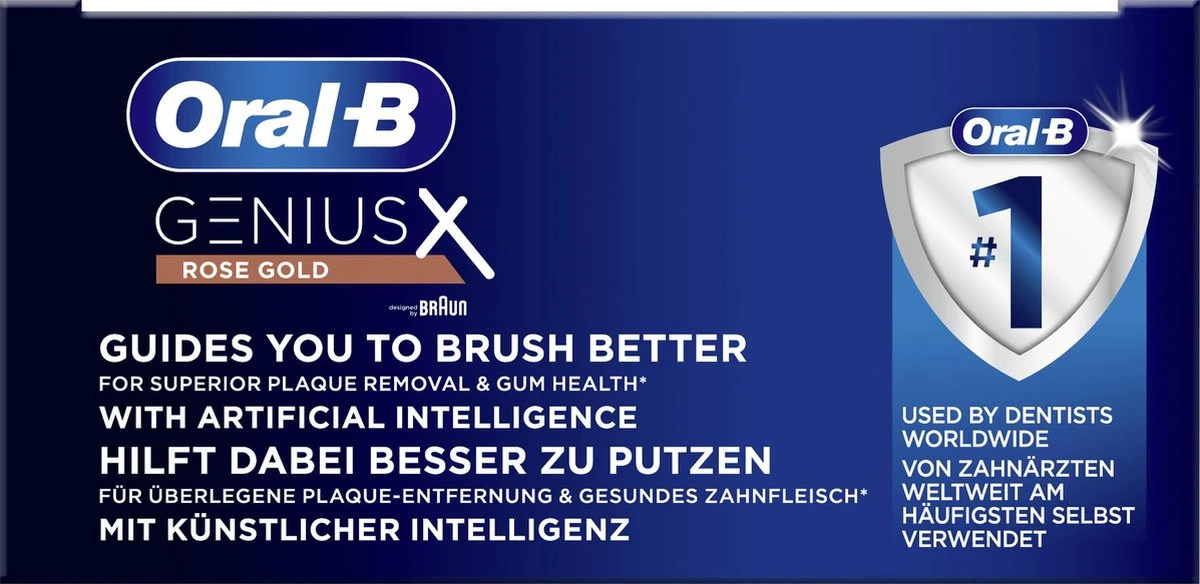 Oral B Oral-B Genius X Elektrische Tandenborstel Rosegold - Afbeelding 11