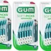 GUM® GUM Soft Picks Advanced Large - 3 X 30 Stuks - Ragers - Voordeelverpakking