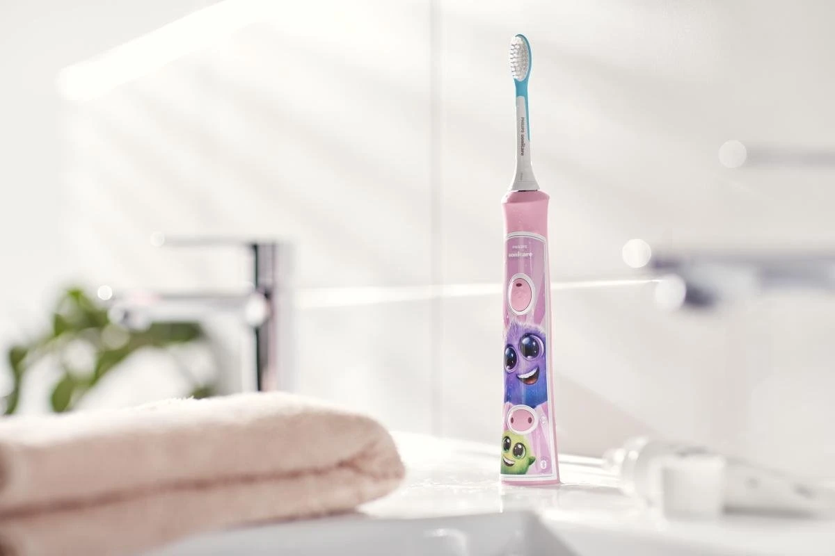 Philips Sonicare For Kids HX6352/42 - Elektrische Tandenborstel - Roze - Afbeelding 8