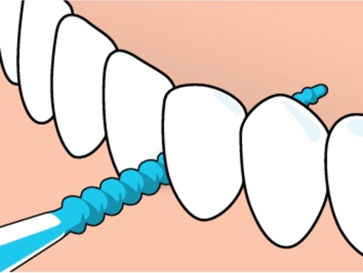 TePe EasyPick Blauw Maat M/L – 60 Stuks - Afbeelding 2