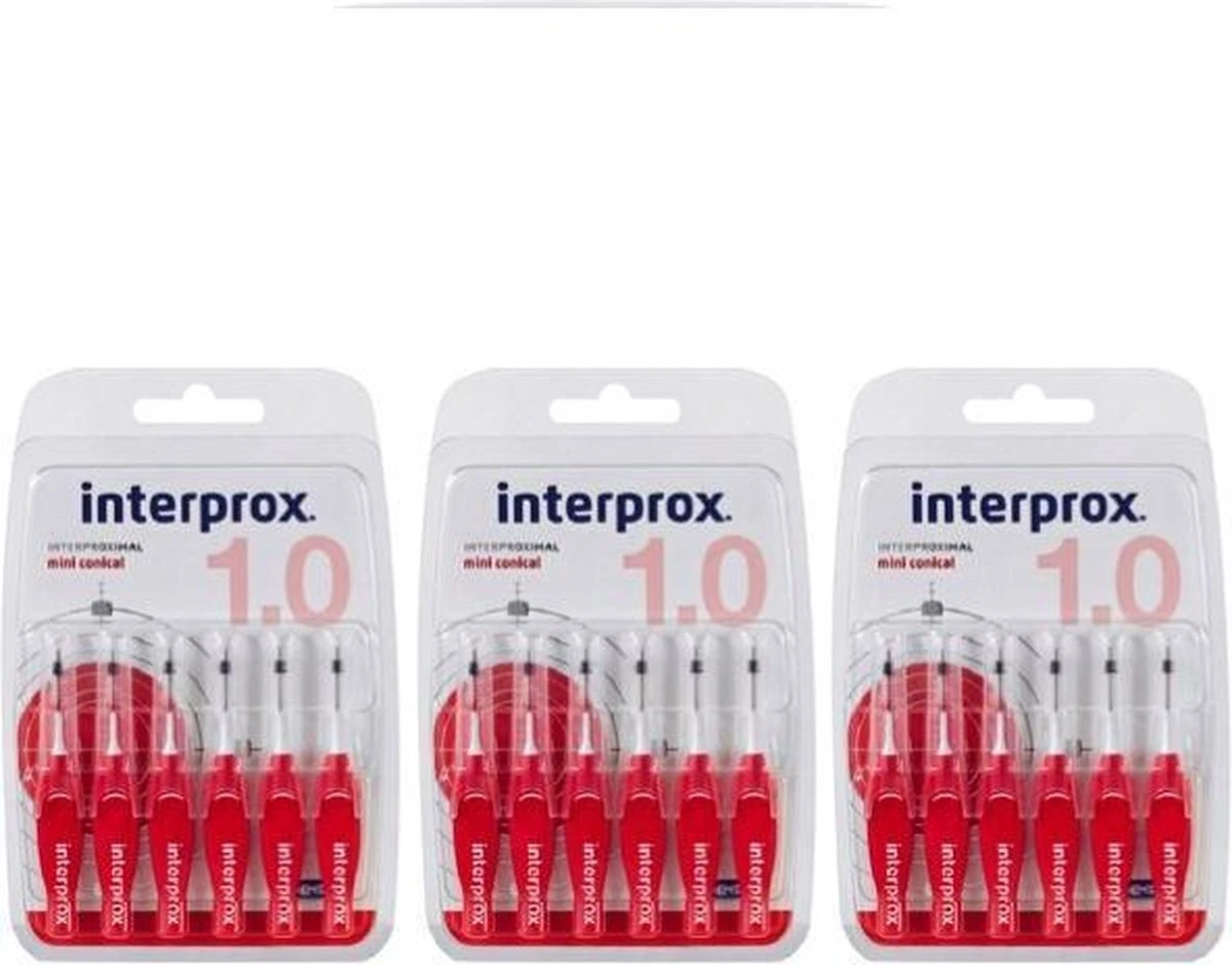 Interprox Premium Mini Conical - 2 Tot 4 Mm - 3 X 6 Stuks - Afbeelding 4