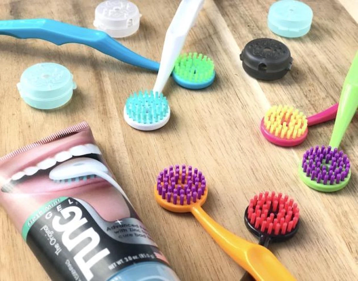 Tung Brush & Tung Gel - Verhelpt Witte Tongaanslag En Slechte Adem - Afbeelding 2