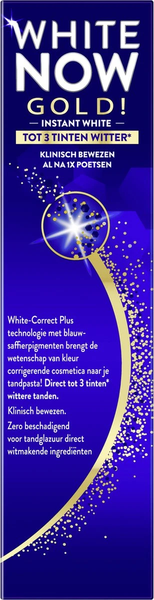 Prodent Whitening Now Gold Tandpasta - 12 X 75 Ml - Voordeelverpakking - Afbeelding 7
