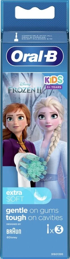 Oral B Oral-B Kids Opzetborstels Met Disney Frozen 2-figuren, 3 Stuks