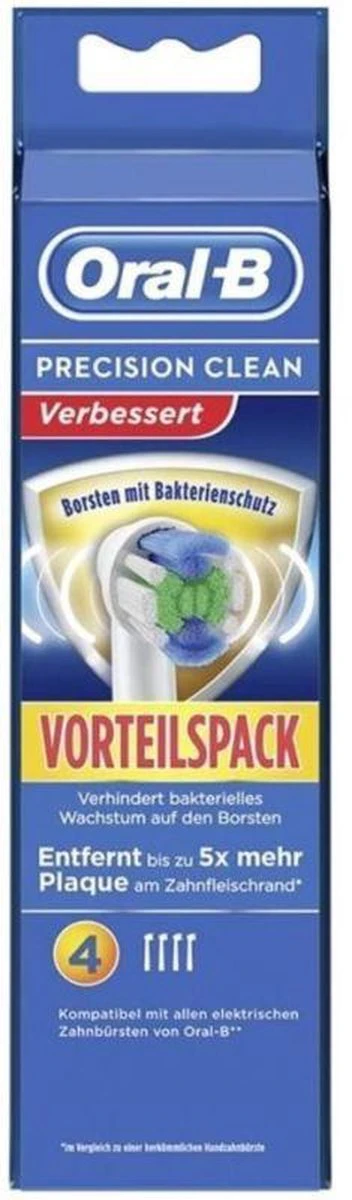 Braun Oral-B Precision Clean 4 Stuk(s) Wit Opzetborstel - Afbeelding 6