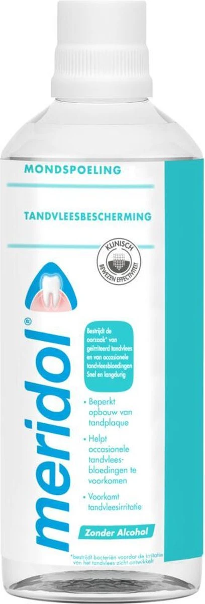 Meridol Mondwater Tandvlees - 2 X 400 Ml - Voordeelverpakking