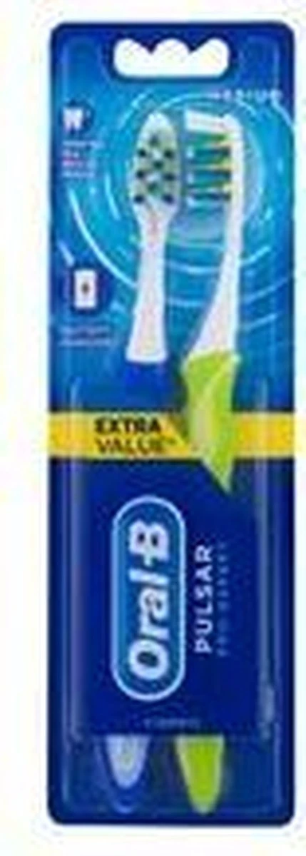 Oral B Oral-B Pro-Expert Pulsar 35M - 2 Tandenborstels - Handtandenborstel - Afbeelding 4