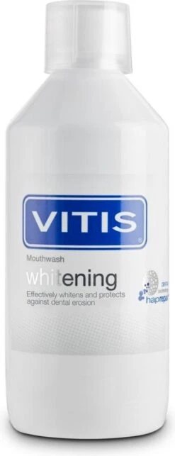 3x Vitis Whitening Mondwater 500 Ml