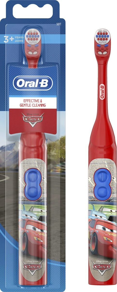 Oral B Oral-B Stages Power Kids Tandenborstel Op Batterijen Cars - Afbeelding 7