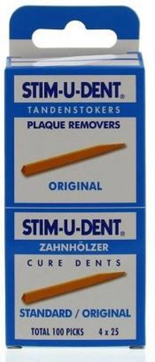 Stimudent Origineel - 4x 25 St - Tandenstoker - Afbeelding 5