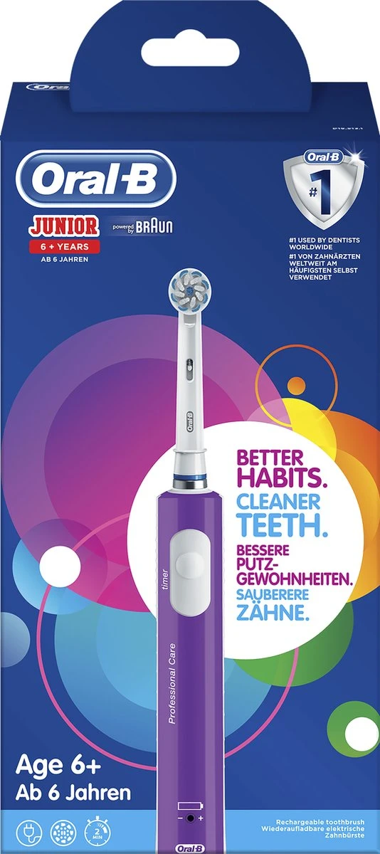 Oral B Oral-B Junior - Elektrische Tandenborstel - Paars - Afbeelding 13