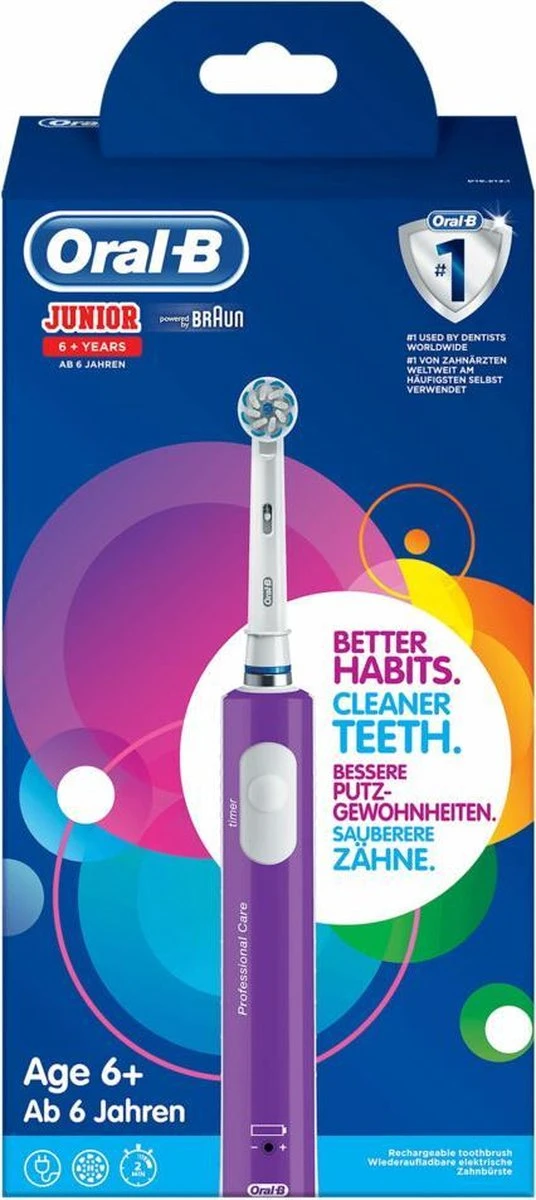 Oral B Oral-B Junior - Elektrische Tandenborstel - Paars - Afbeelding 8