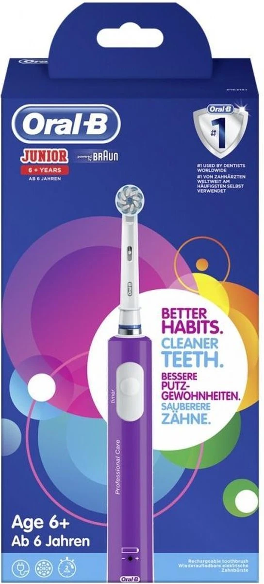 Oral B Oral-B Junior - Elektrische Tandenborstel - Paars - Afbeelding 7
