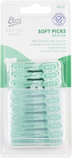 Etos Soft Picks - Tandenstokers - Medium - 100 Stuks