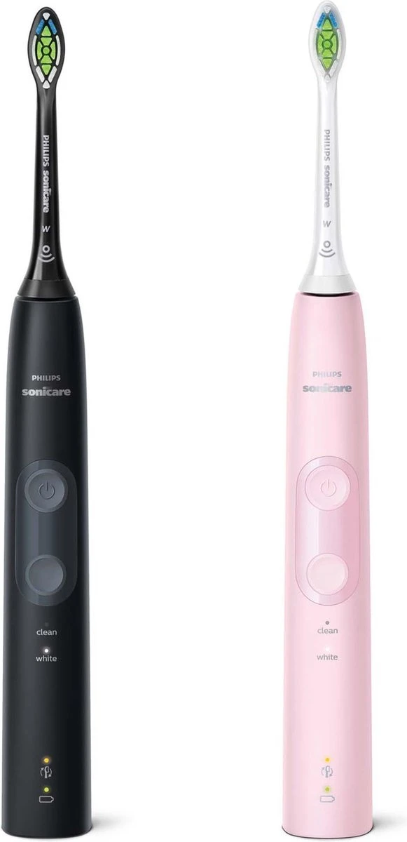 Philips Sonicare ProtectiveClean 4500 Series HX6830/35 - Elektrische Tandenborstel - Roze & Zwart - Afbeelding 8