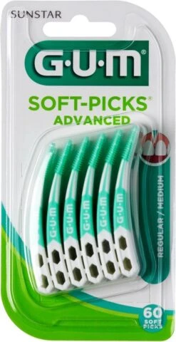 GUMĀ® Gum Soft-Picks Advanced Regular - 60 Stuks