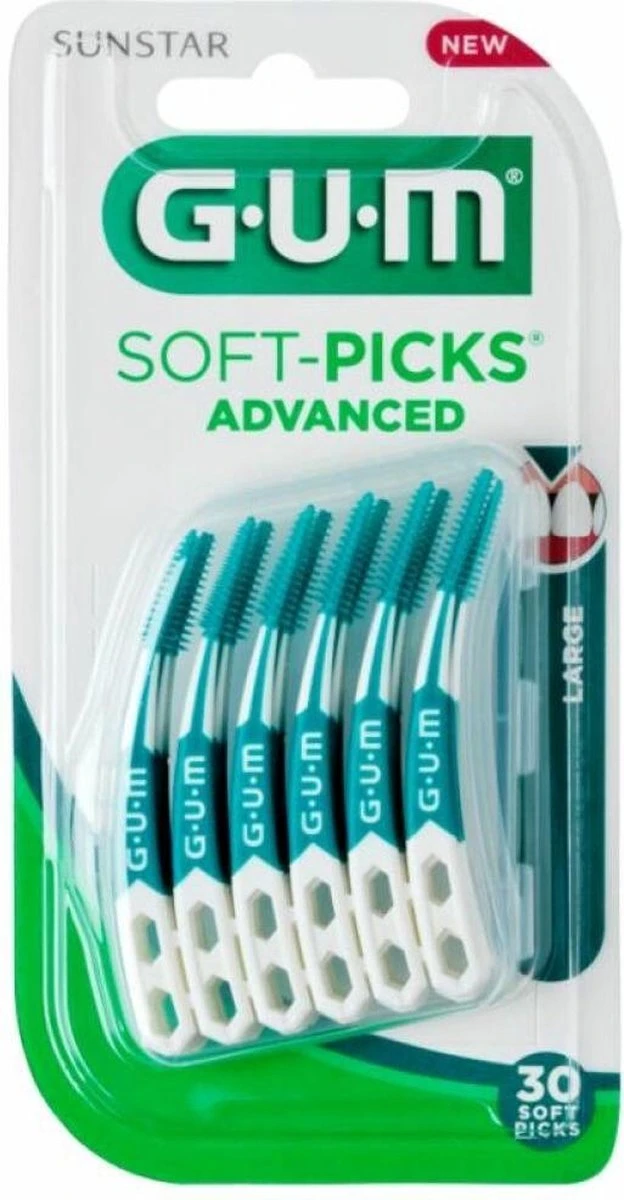GUM® Gum Advanced Large 30 Stuks