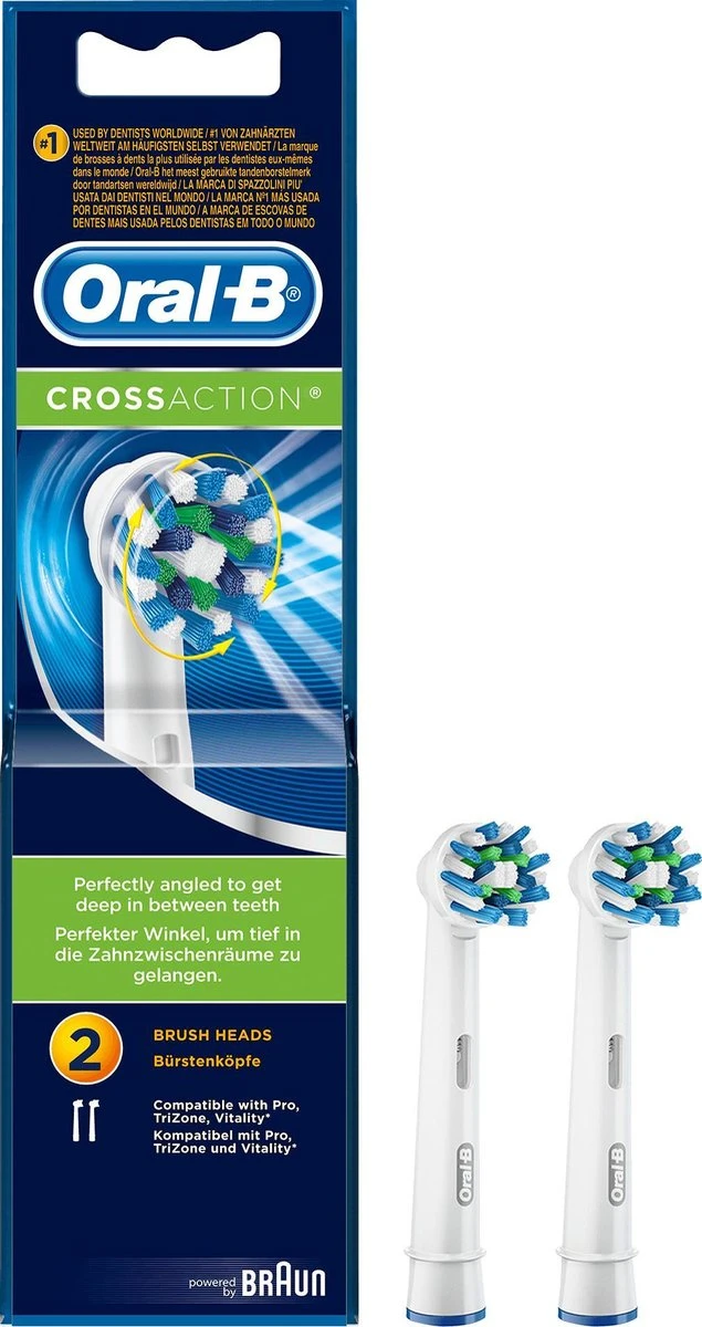 Oral B Oral-B Cross Action EB50 - 2 Stuks - Opzetborstels - Afbeelding 18