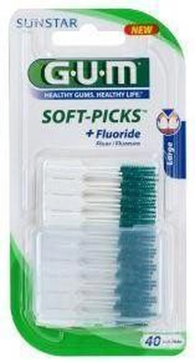 GUM® Gum Soft Picks Large - 40 St - Rager - Afbeelding 6